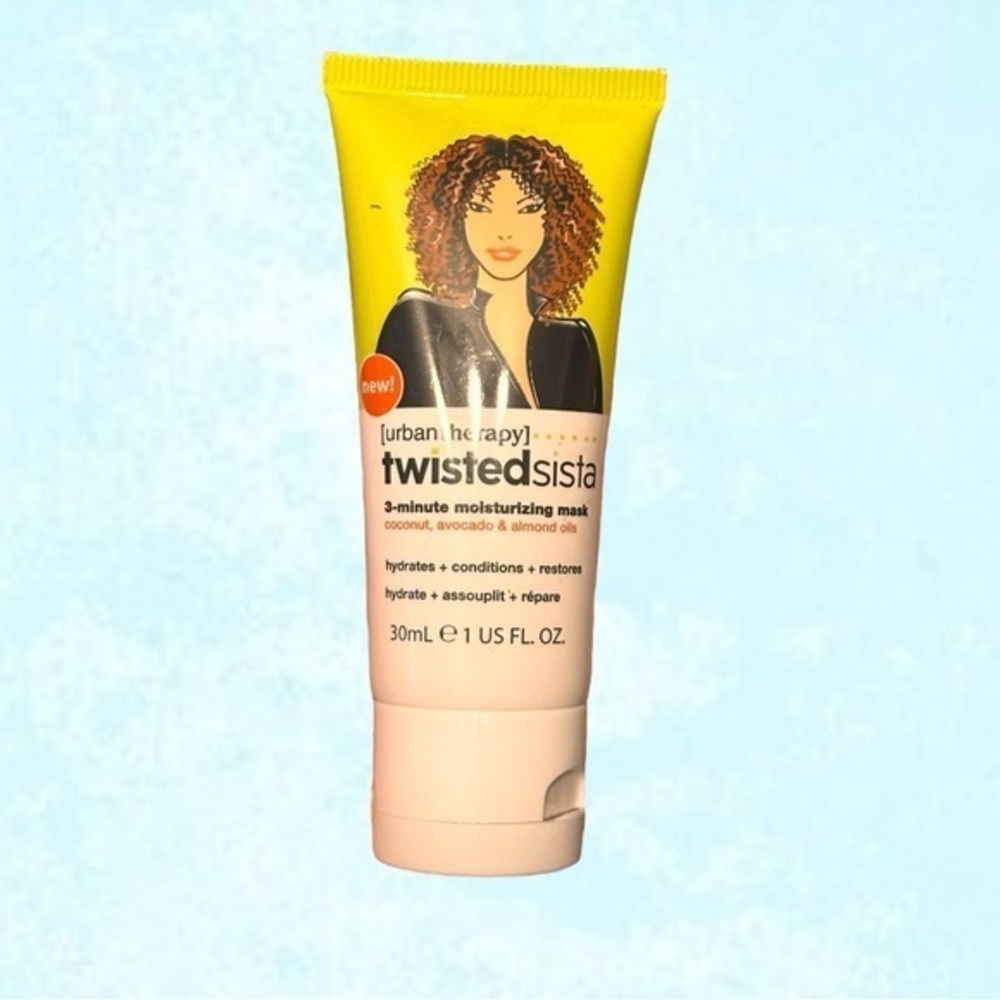 🆕 NWT Urban Therapy Twisted Sista 3-Minute Moisturizing Mask 1oz 30mL